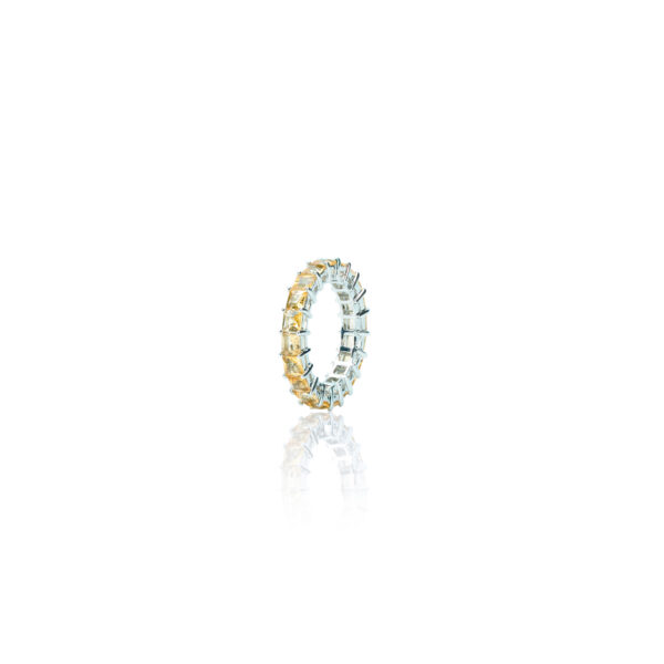 Citrine Eternal Silver Ring - Image 2